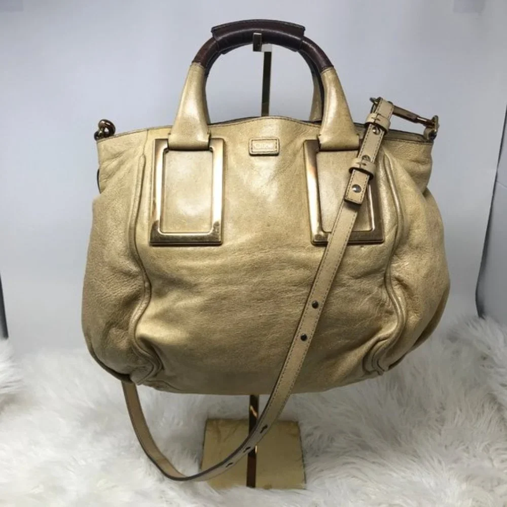 Authentic Chloe Ethel Leather Handbag - Picture 1 of 7